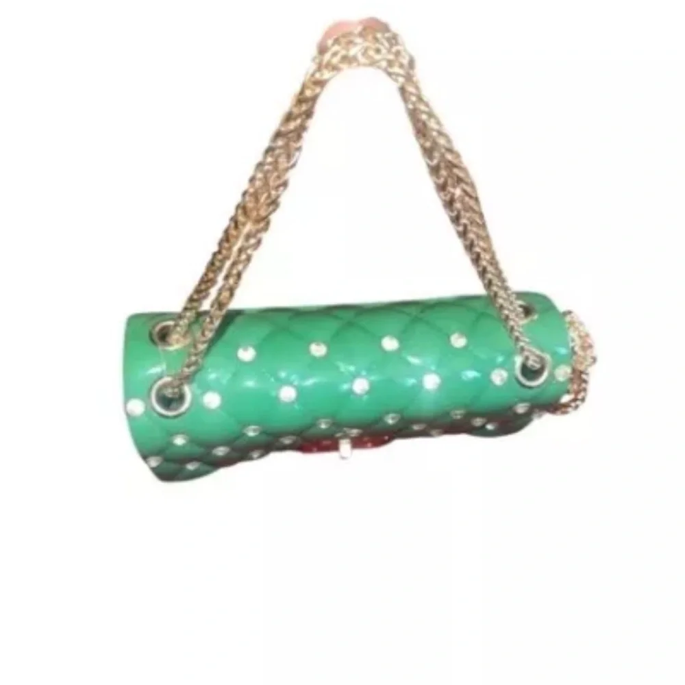 NEW💕JELLY CROSSBODY FASHION BAG W RHINESTONES - Picture 4 of 6